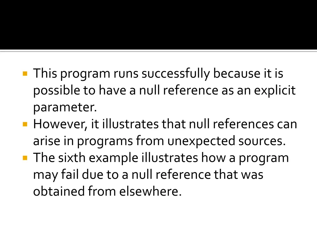 this program runs successfully because