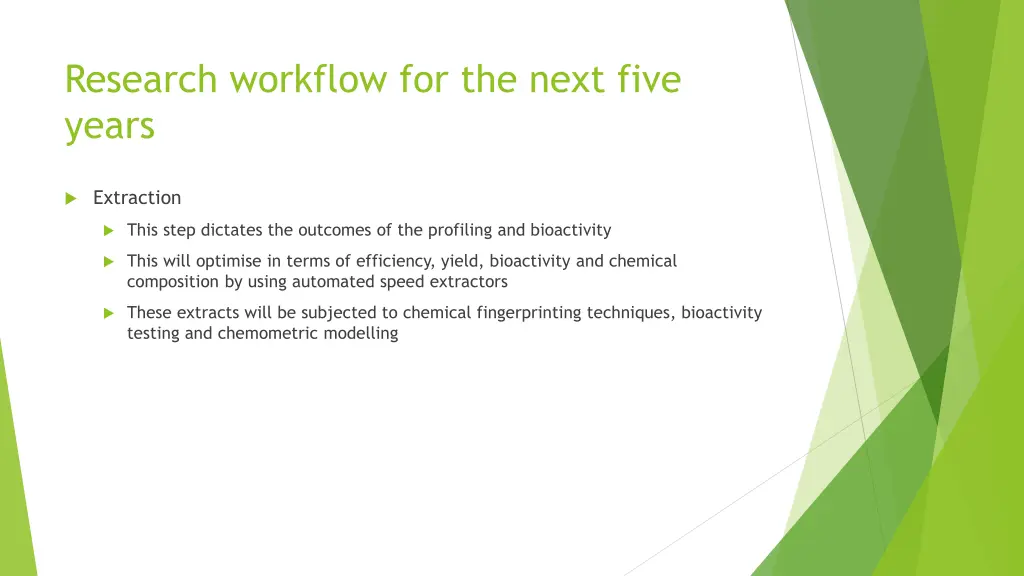 research workflow for the next five years 2
