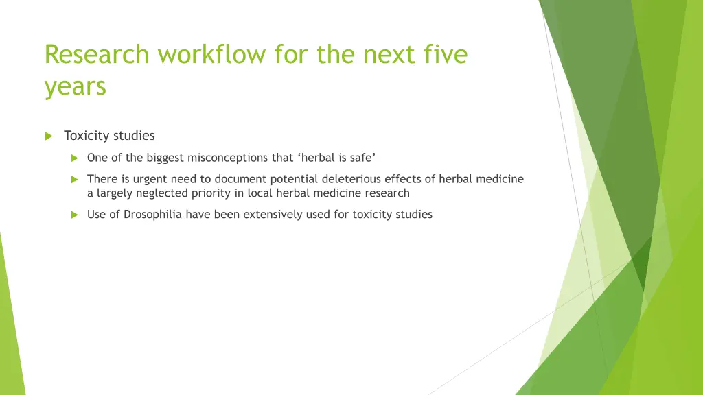 research workflow for the next five years 5