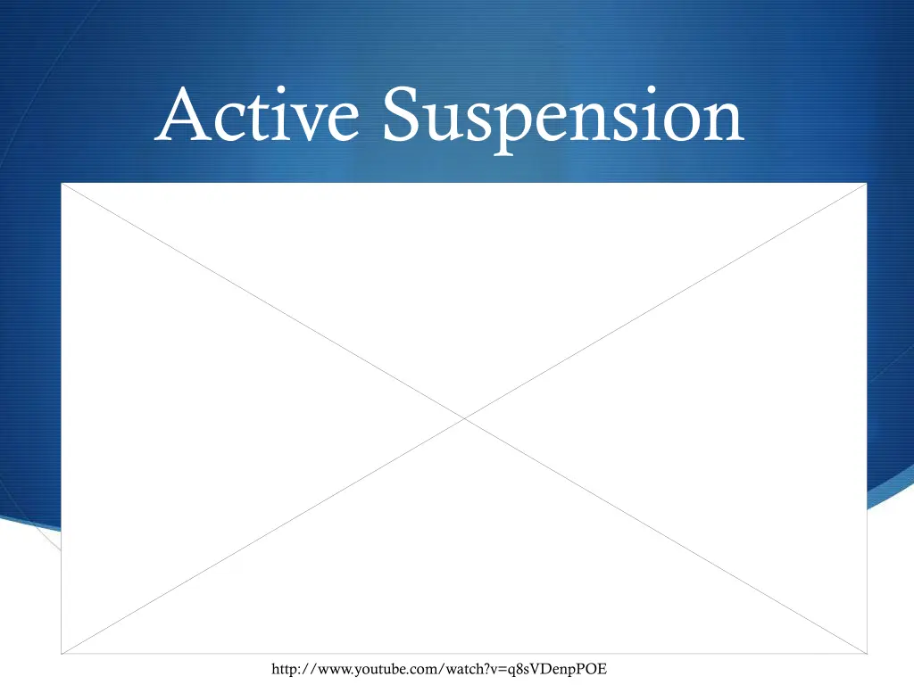 active suspension