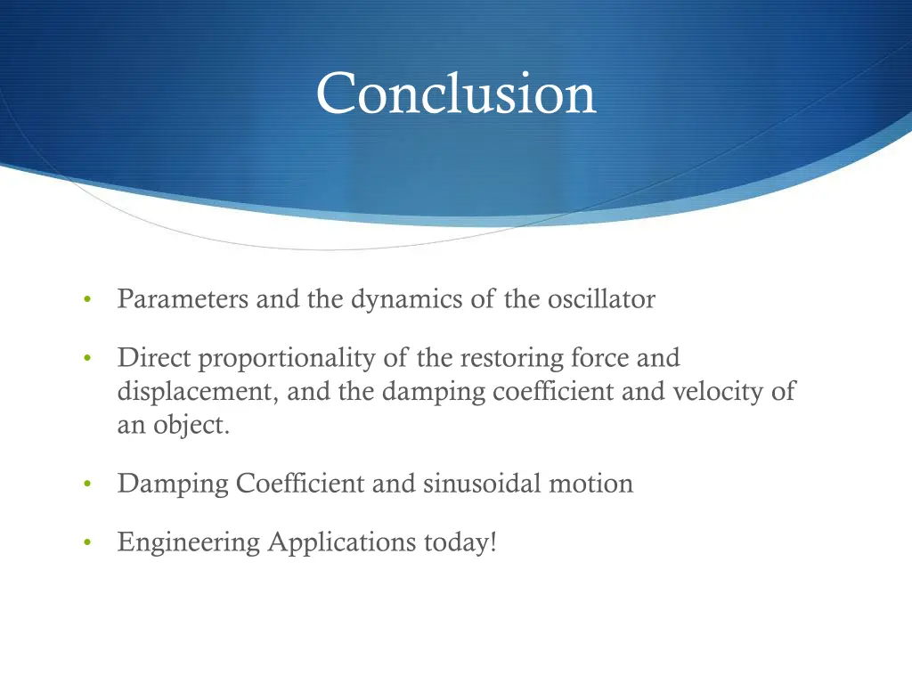 conclusion