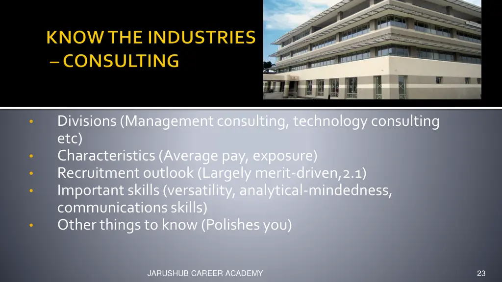divisions management consulting technology