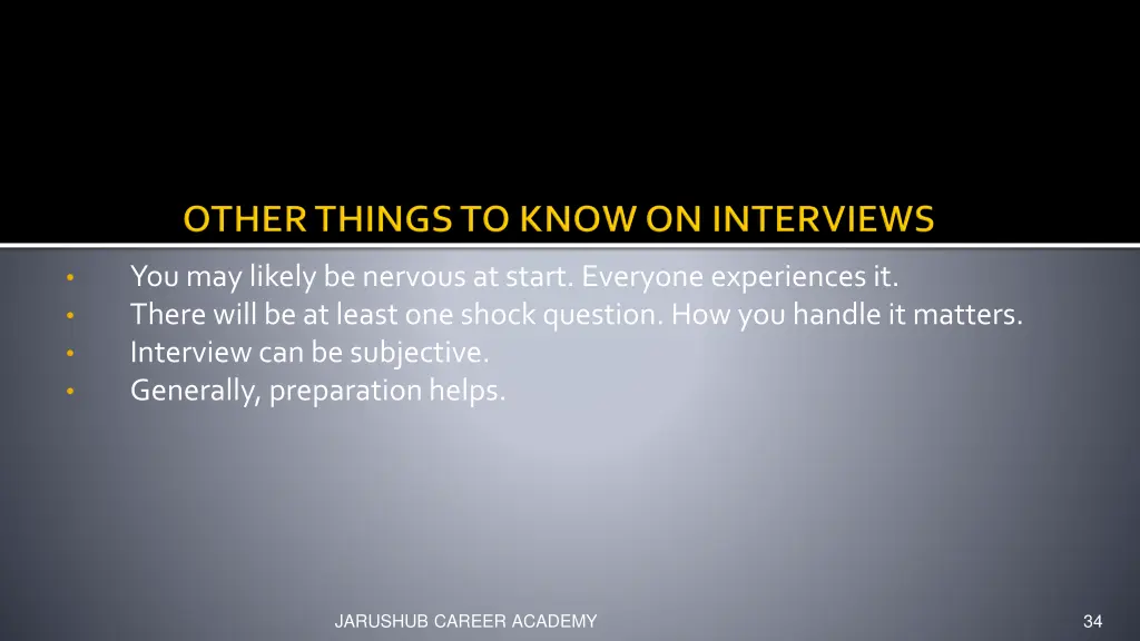 you may likely be nervous at start everyone