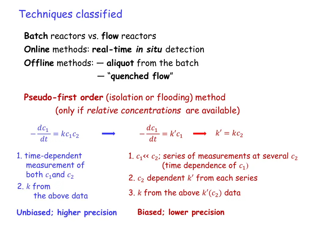 techniques classified