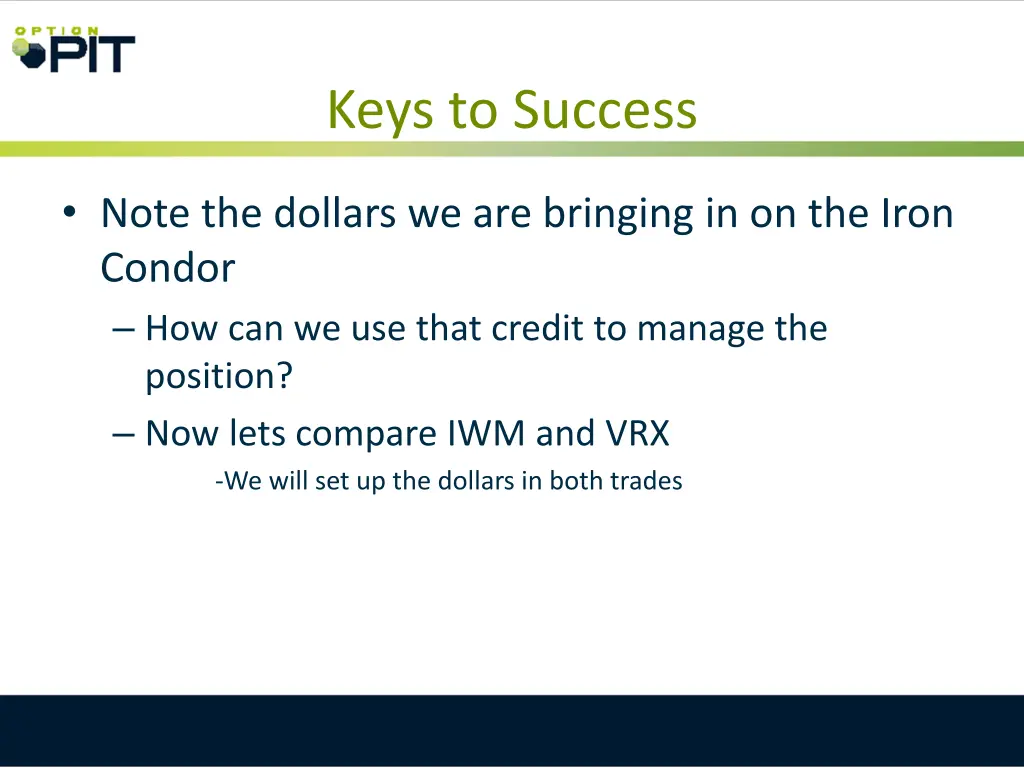 keys to success 5