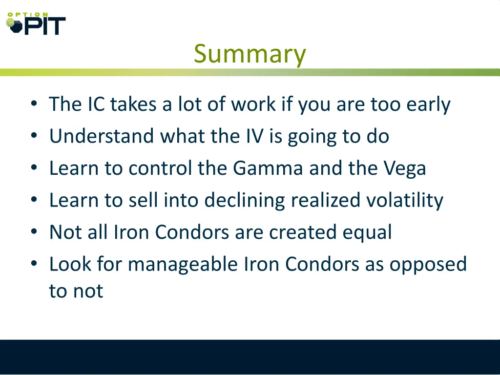 summary