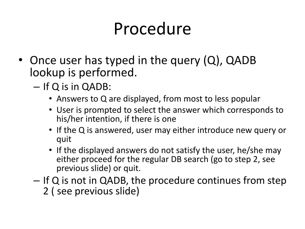 procedure 1