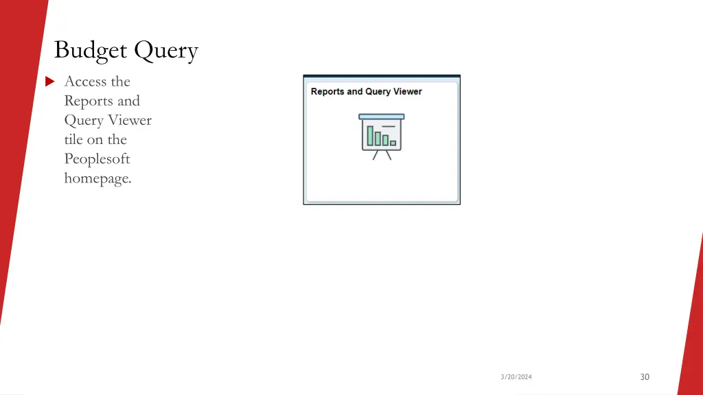 budget query