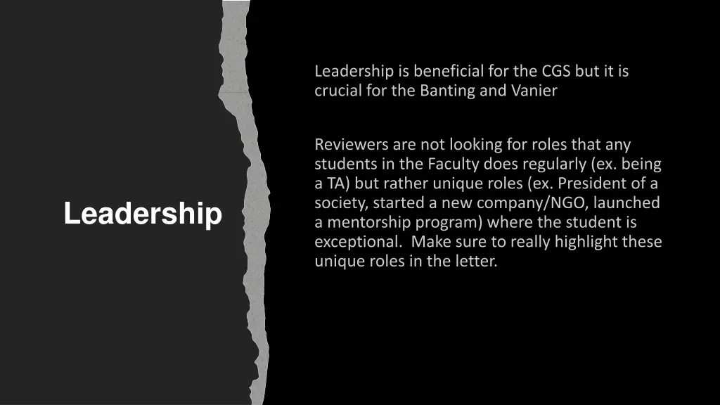 leadership