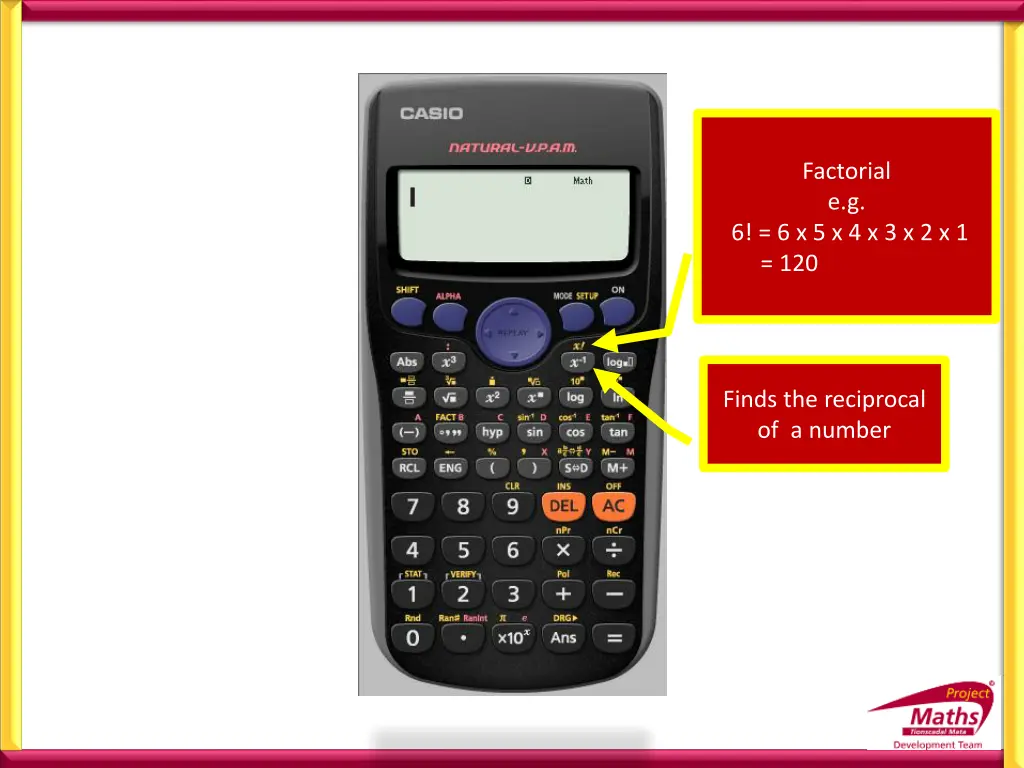 factorial e g
