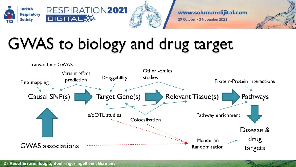 gwas to biology and drug target