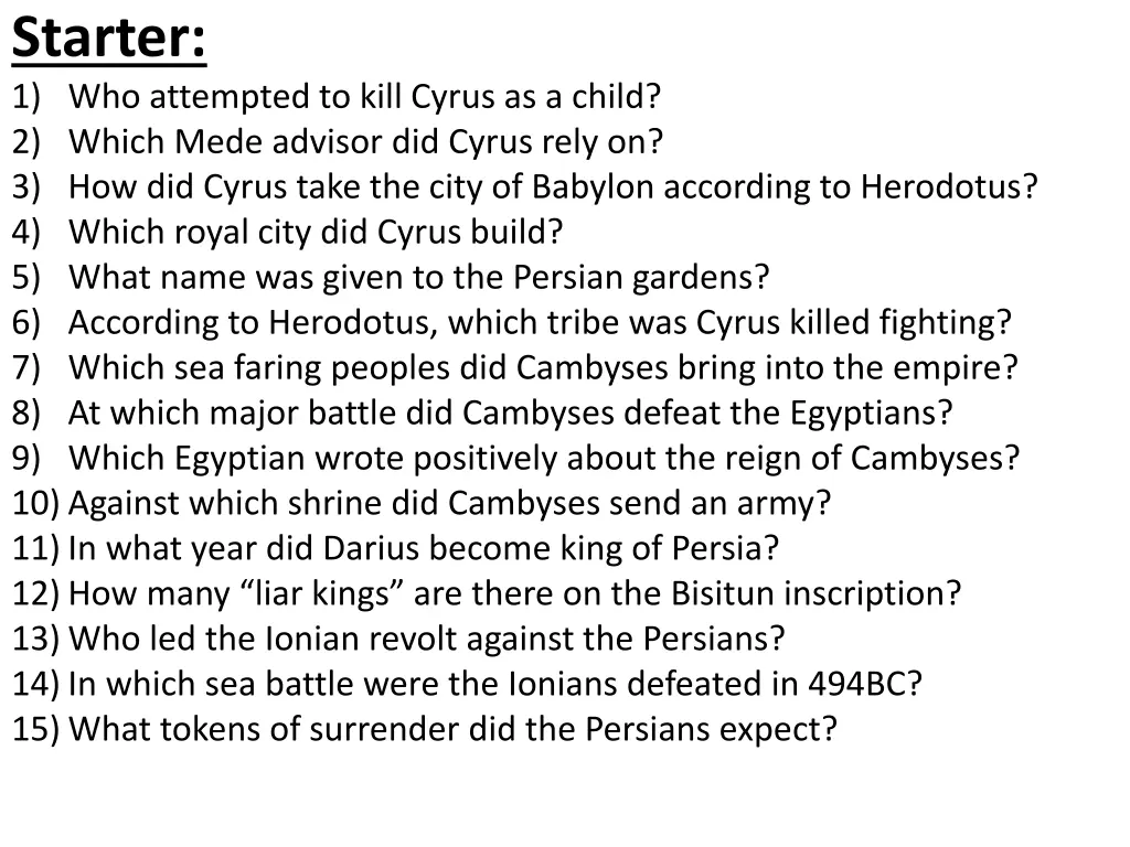 starter 1 who attempted to kill cyrus as a child