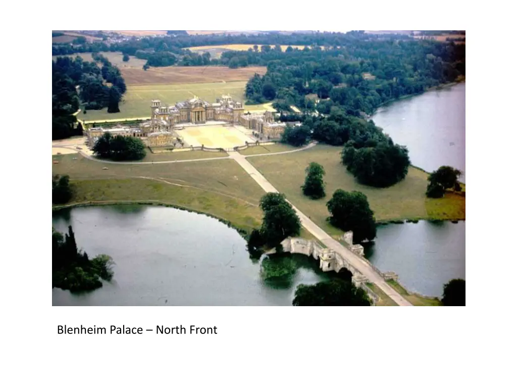 blenheim palace north front 1