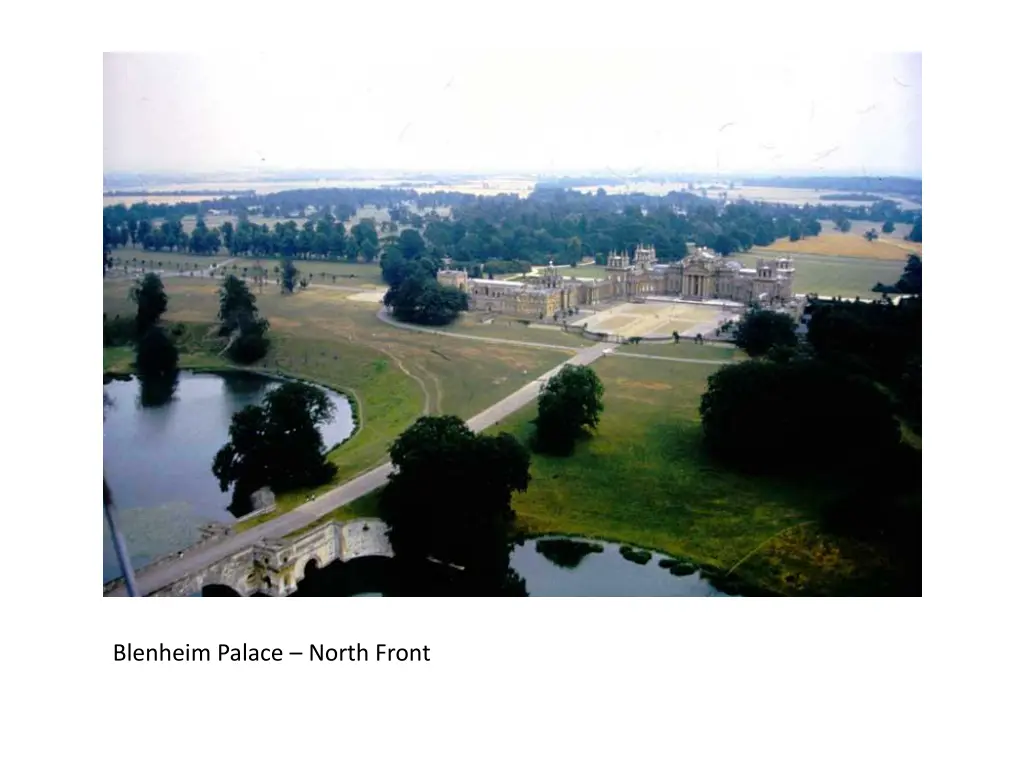 blenheim palace north front