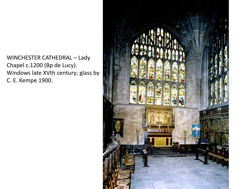 winchester cathedral lady chapel c 1200