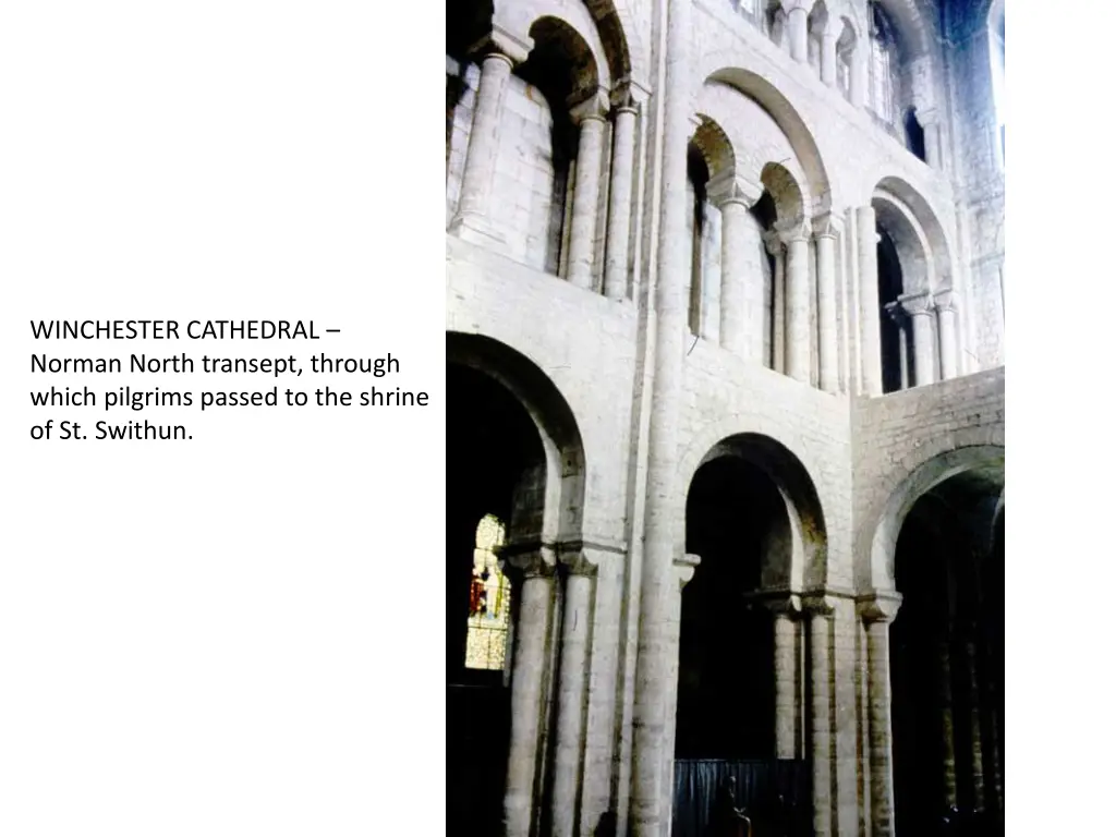 winchester cathedral norman north transept