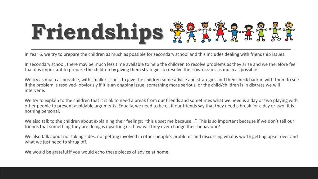 friendships