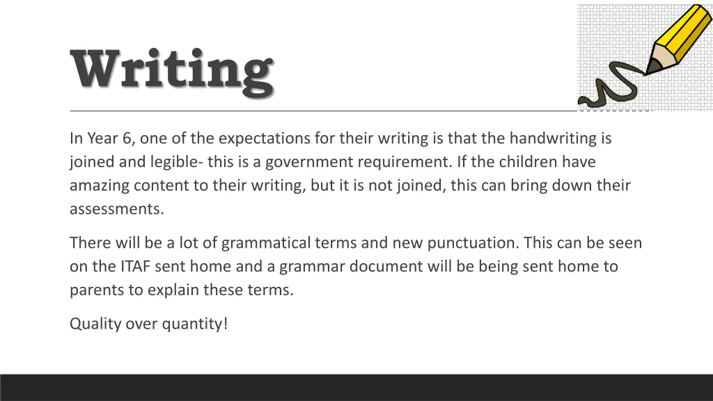 writing