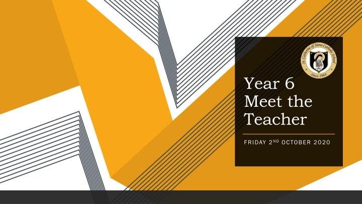 year 6 meet the teacher
