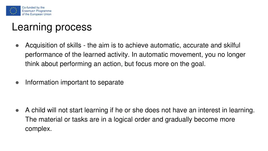 learning process