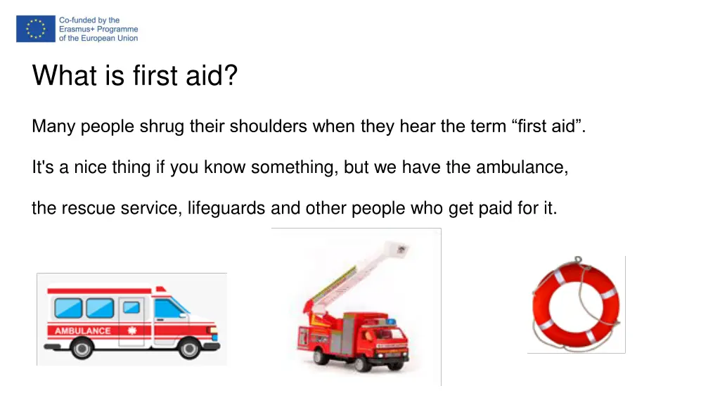 what is first aid 1