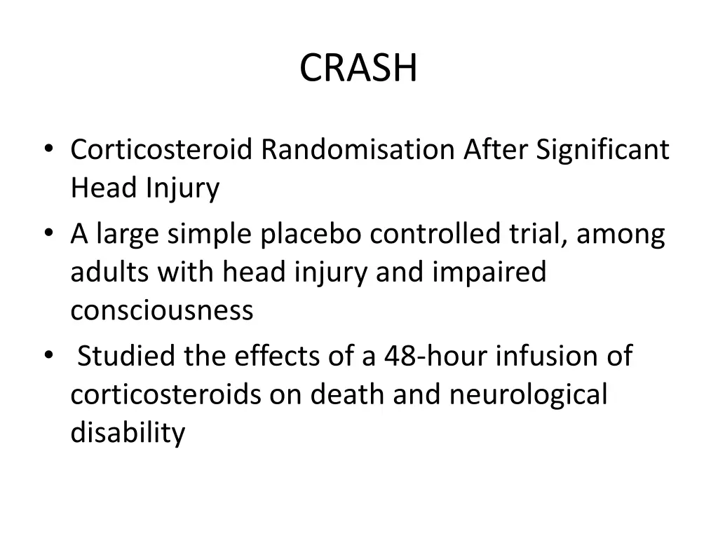 crash