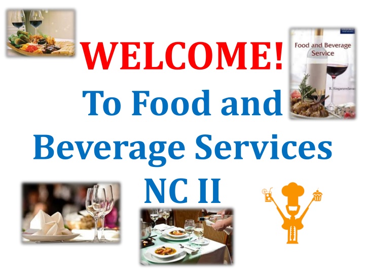 welcome to food and beverage services nc ii