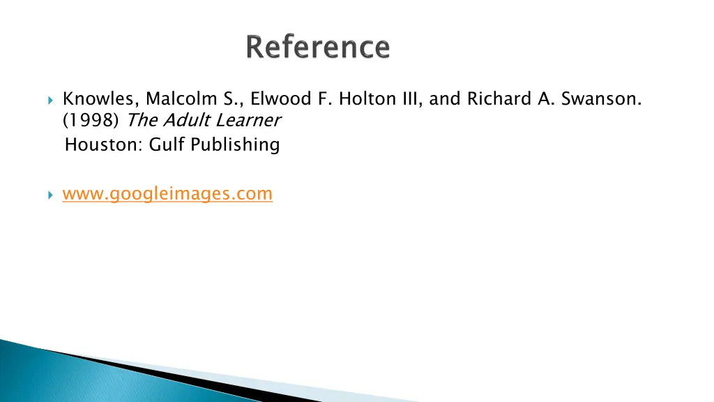 knowles malcolm s elwood f holton iii and richard