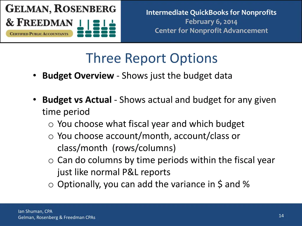 intermediate quickbooks for nonprofits february 12