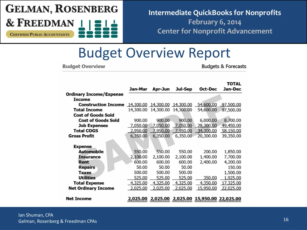 intermediate quickbooks for nonprofits february 14