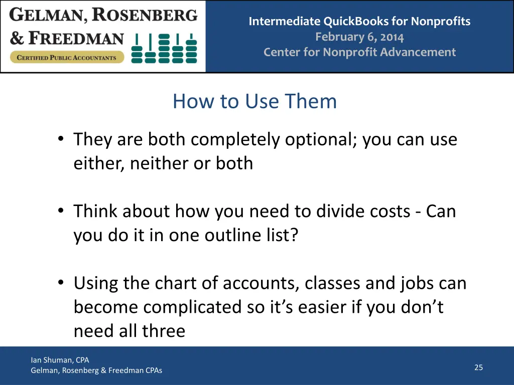 intermediate quickbooks for nonprofits february 23