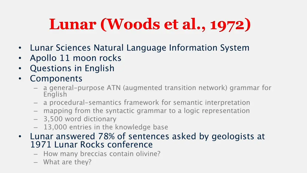 lunar woods et al 1972