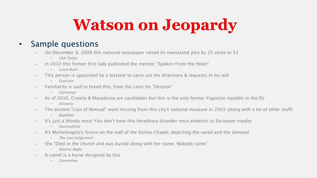 watson on jeopardy