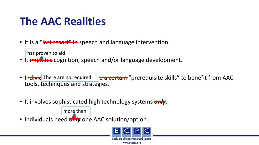 the aac realities