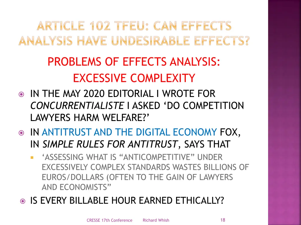 article 102 tfeu can effects analysis have 16