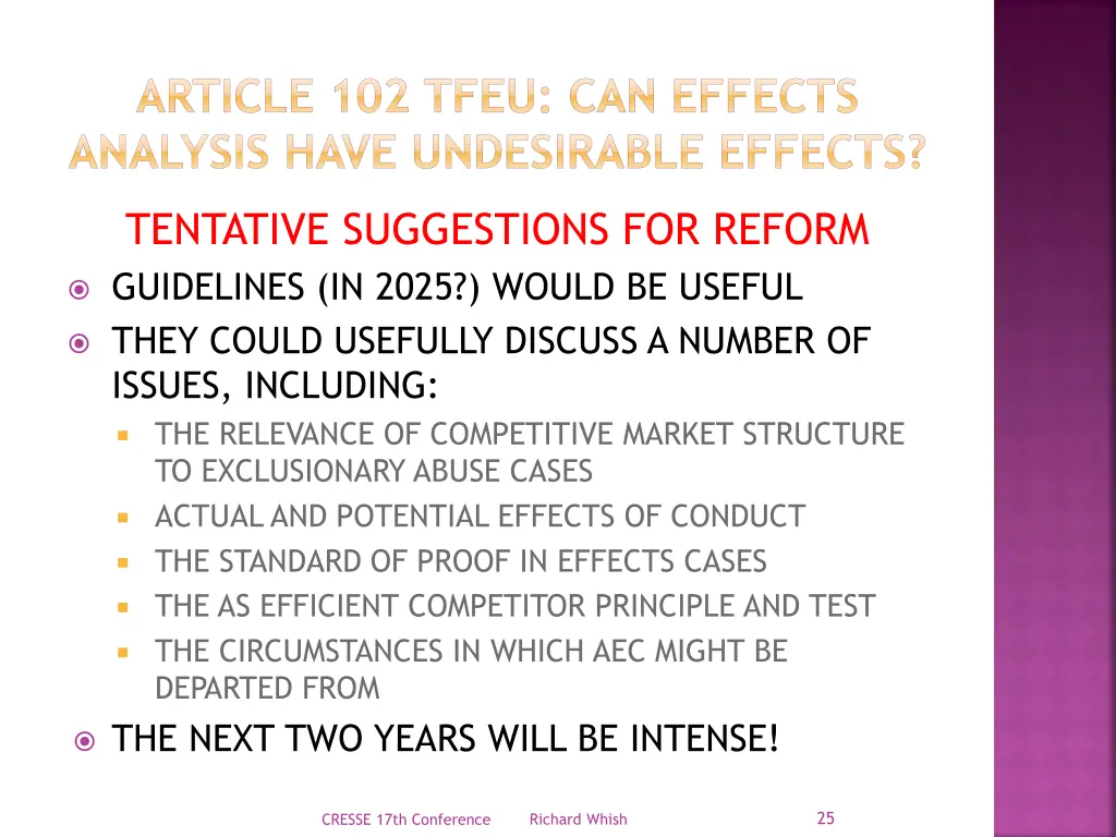 article 102 tfeu can effects analysis have 23