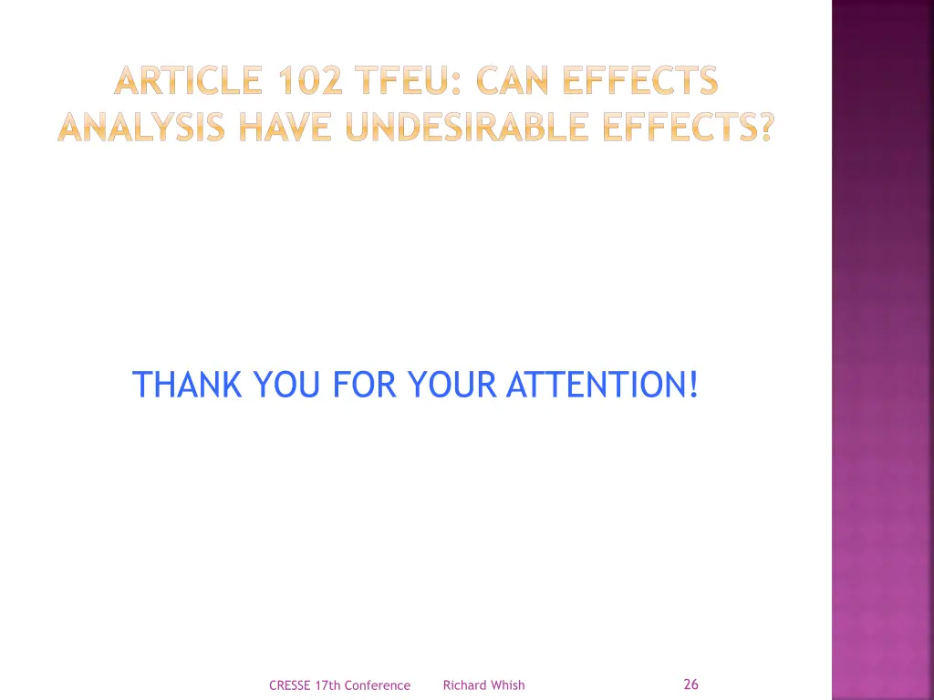 article 102 tfeu can effects analysis have 24