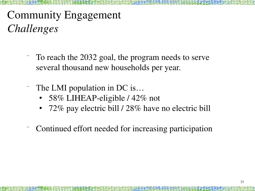 community engagement challenges