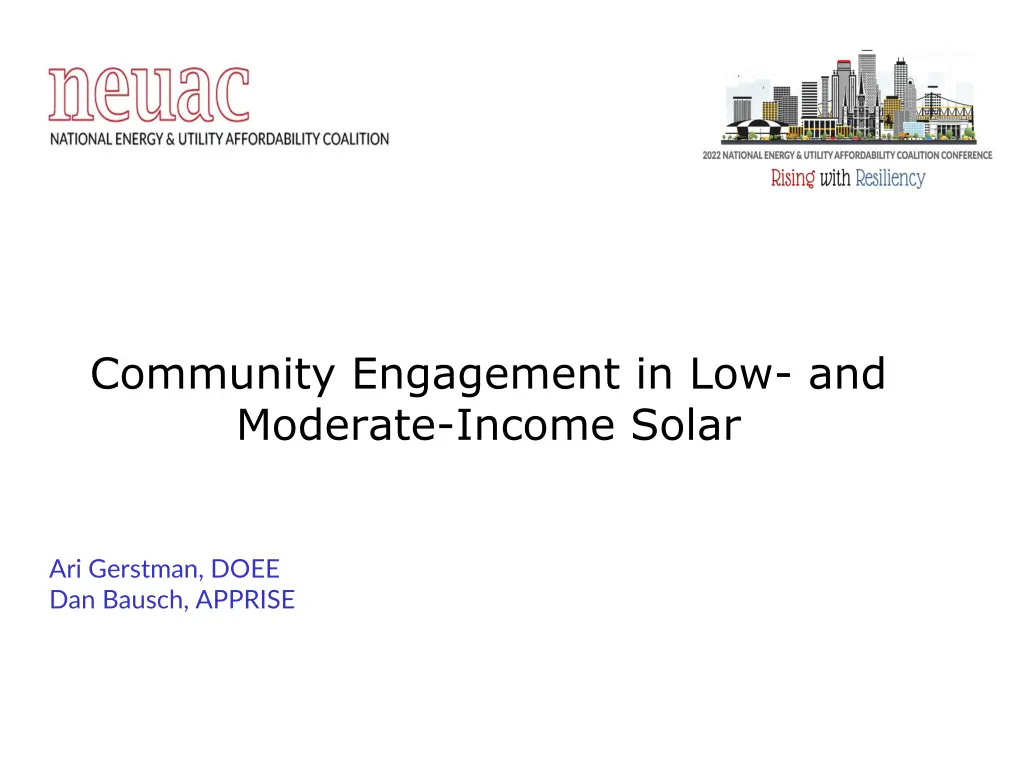 community engagement in low and moderate income