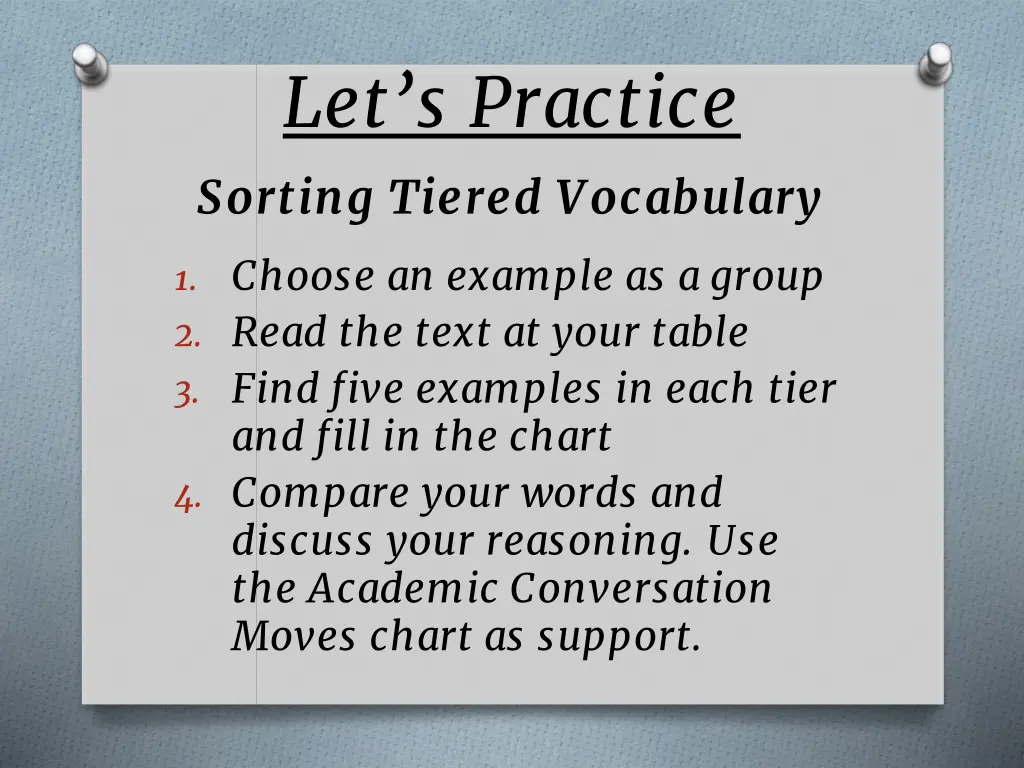 let s practice