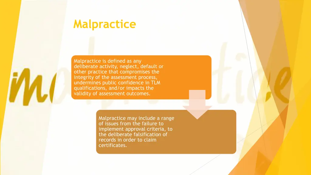malpractice