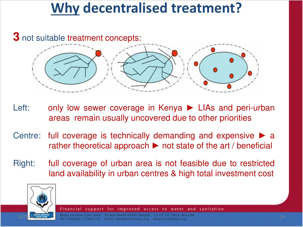 why decentralised treatment