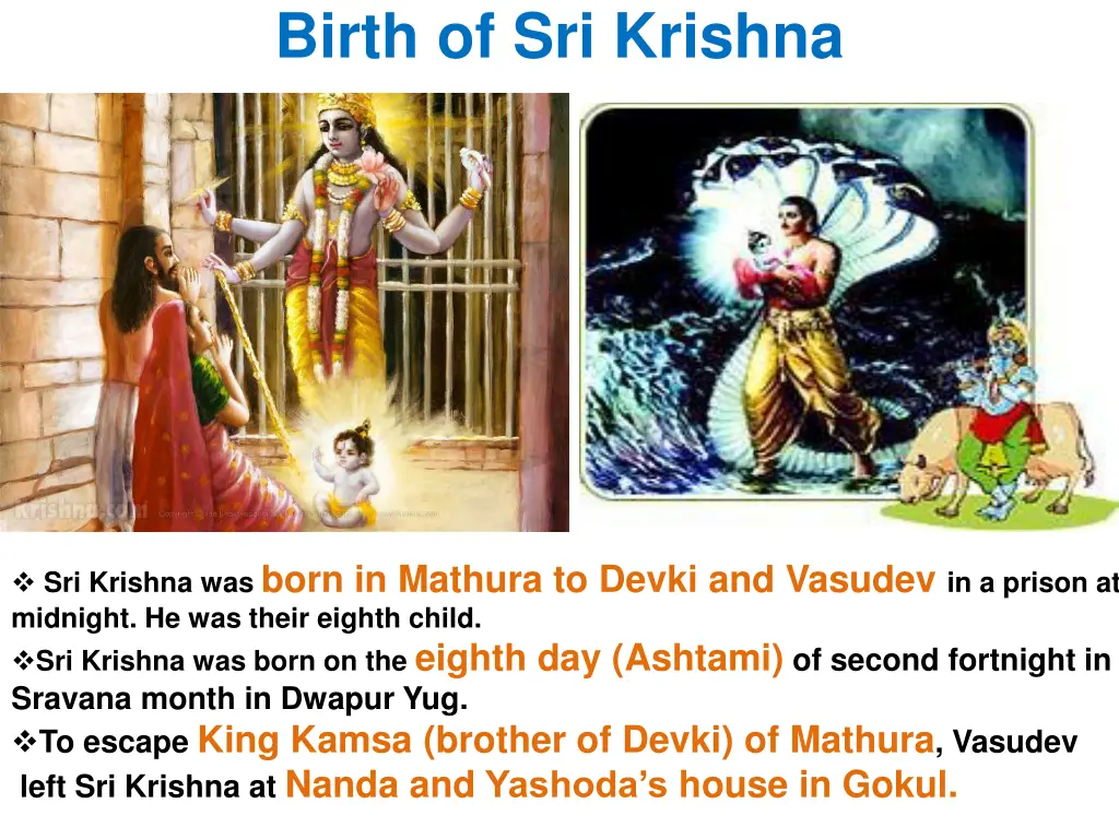 birth of sri krishna