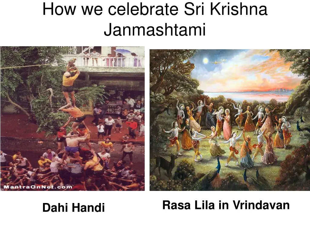 how we celebrate sri krishna janmashtami
