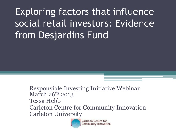 exploring factors that influence social retail