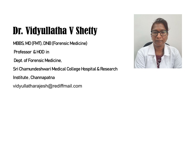 dr vidyullatha v shetty
