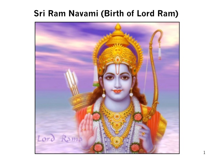 sri ram navami birth of lord ram