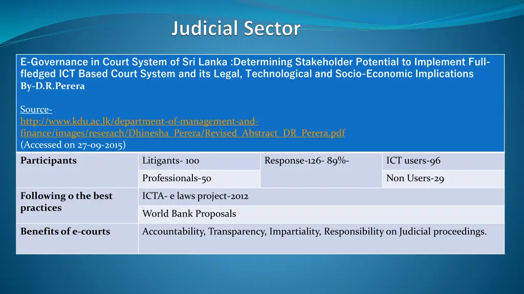 e governance in court system of sri lanka