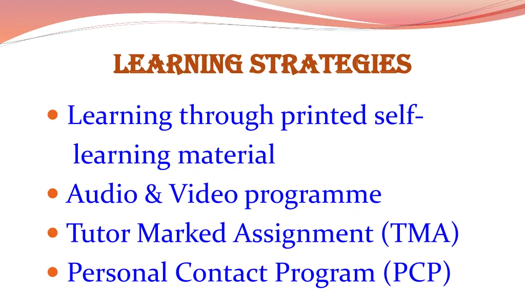 learning strategies learning strategies