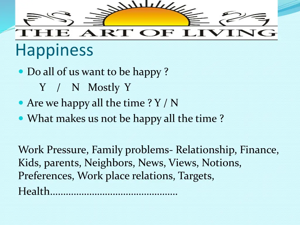 happiness